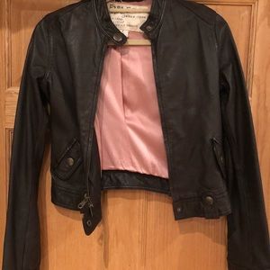 Leather jacket